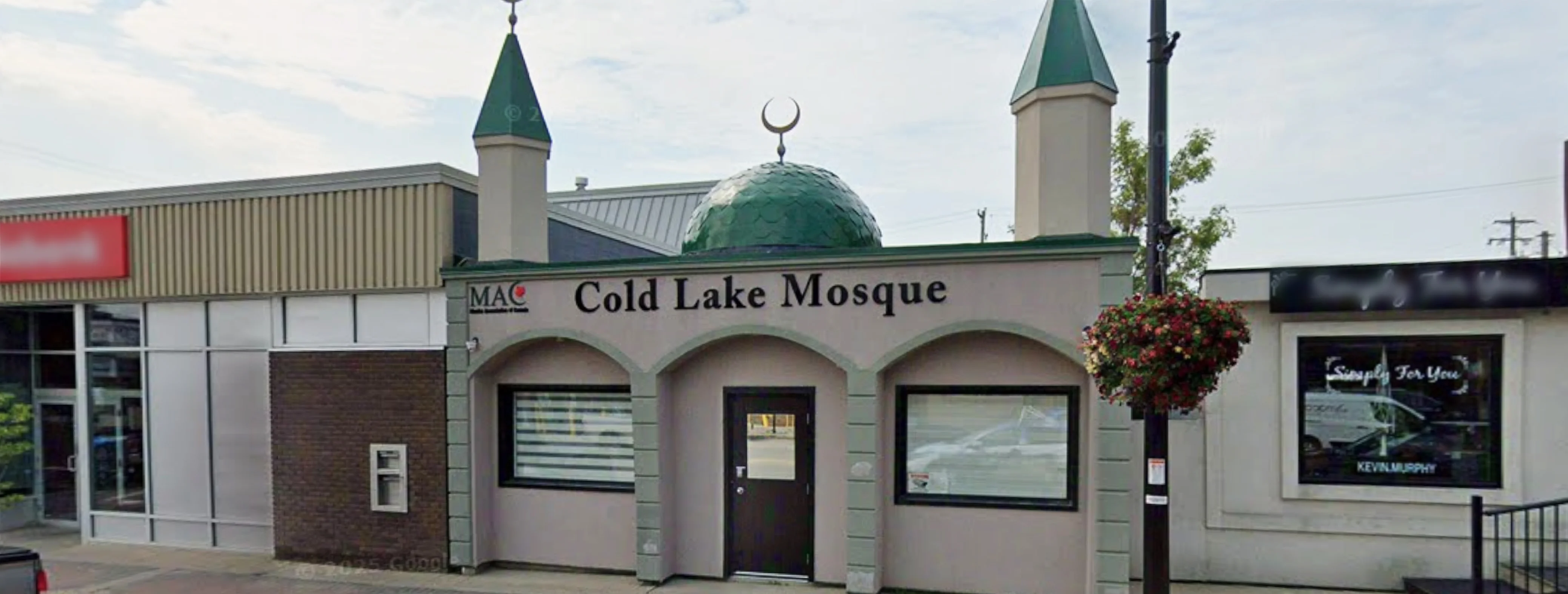 Exterior view of Cold Lake Mosque Cold Lake building
